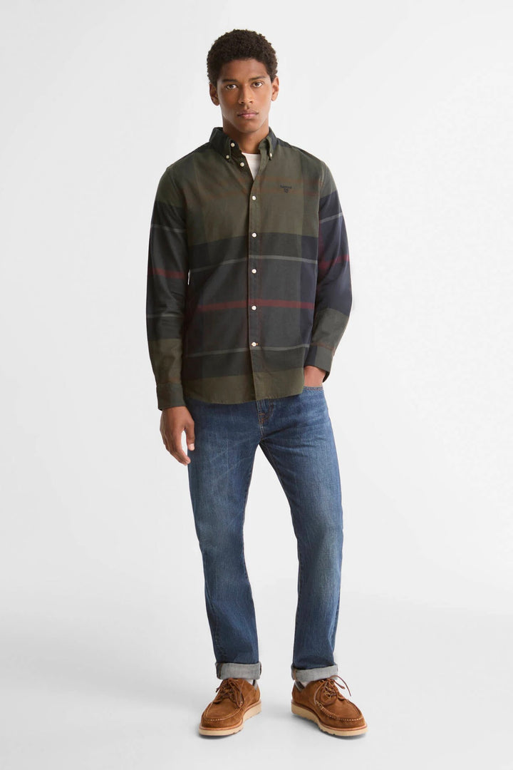 Barbour Iceloch Tailored Fit Shirt Shadow Classic