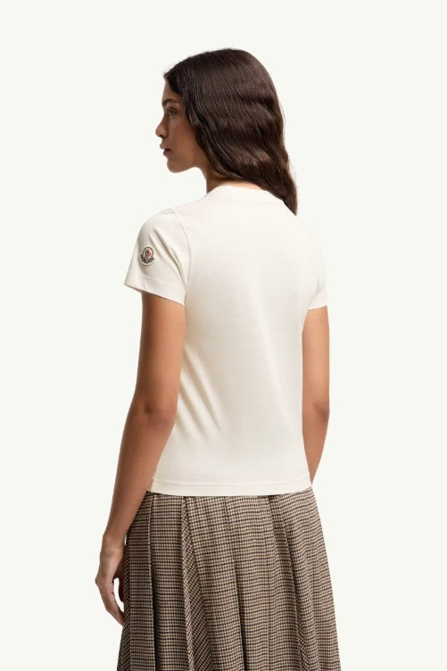 Sketch Logo Cotton T-Shirt White