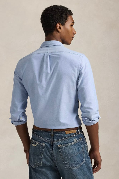 Slim Fit Oxford Shirt Blue