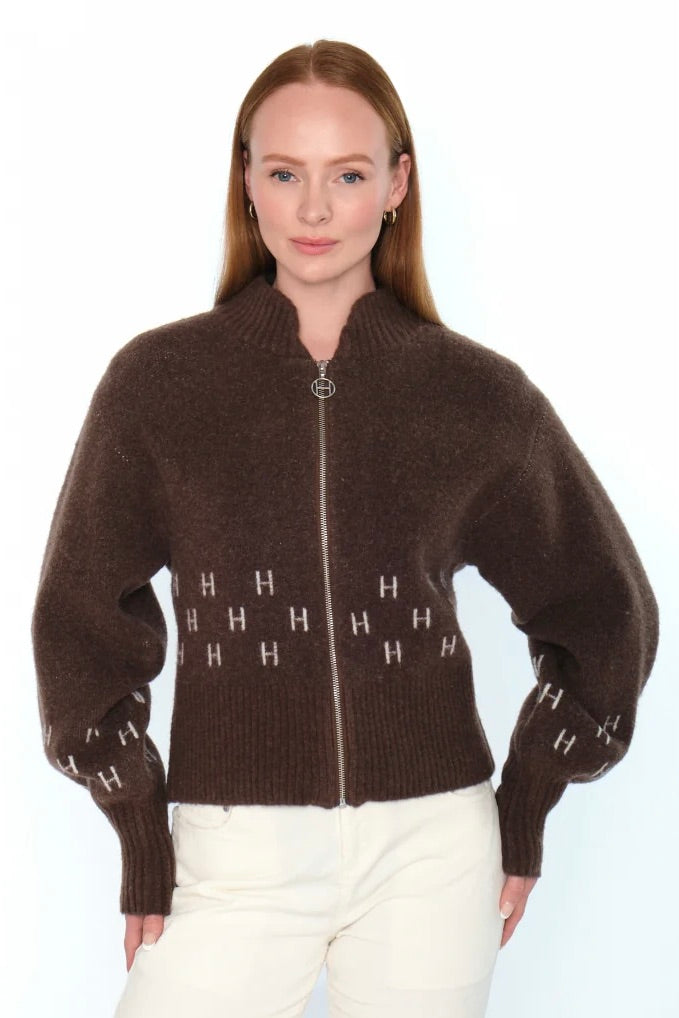 Martha Short Jacket Dark Earth