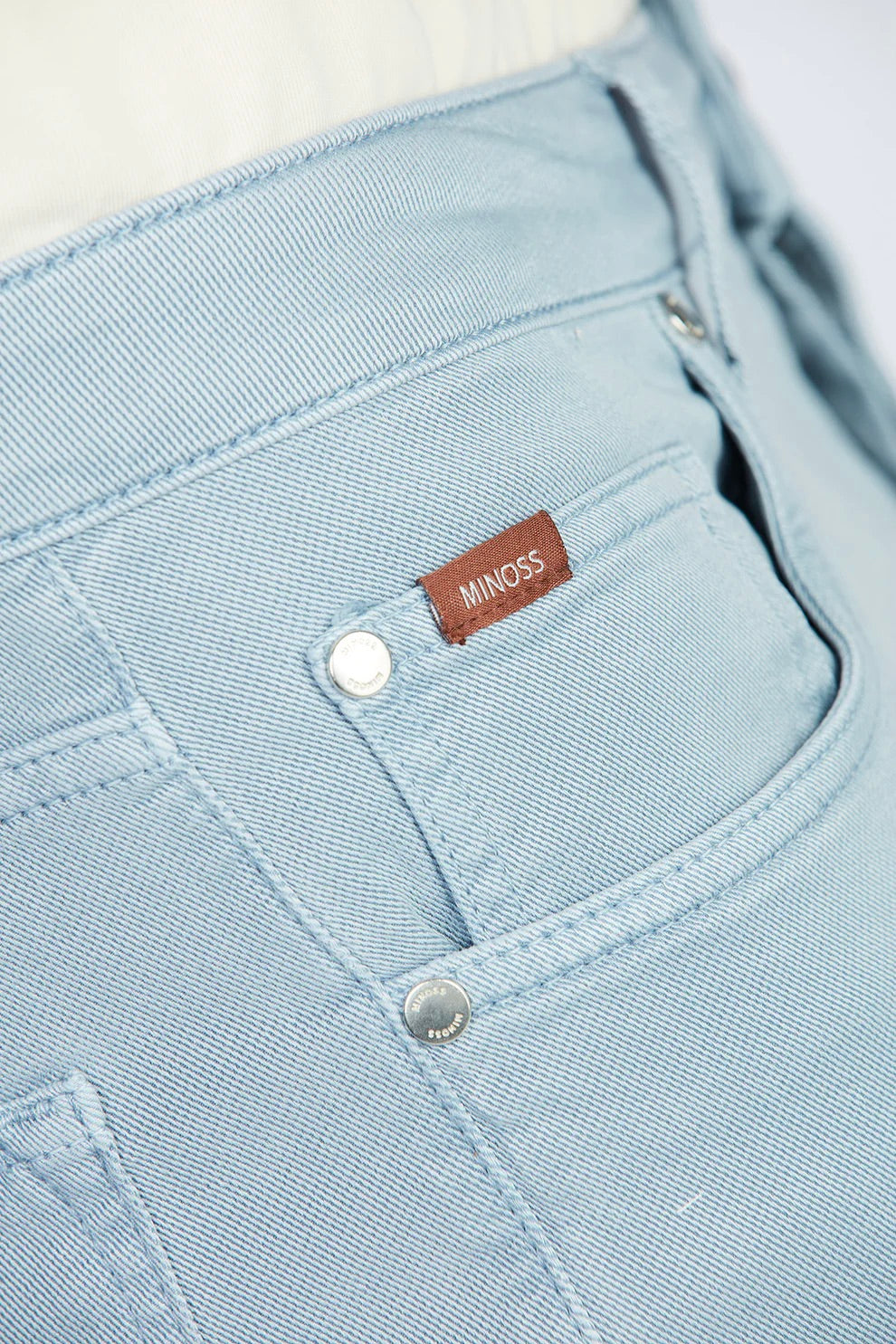 5-Pkt Clyo Stretch Pale Albi Blue