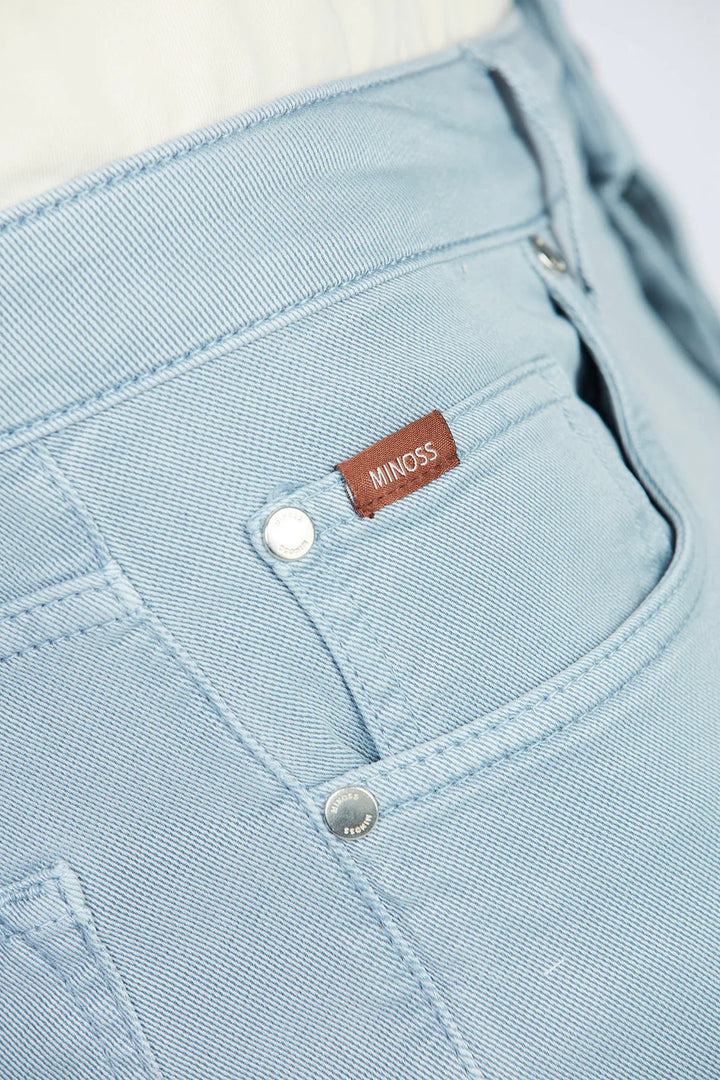 5-Pkt Clyo Stretch Pale Albi Blue