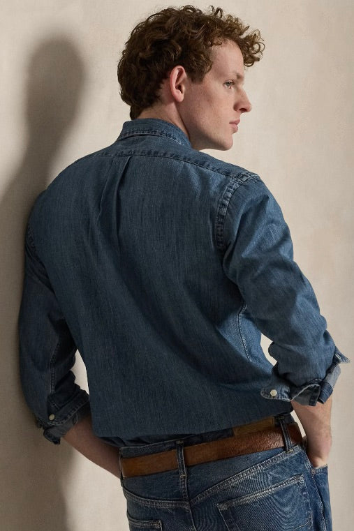 Custom Fit Denim Shirt
