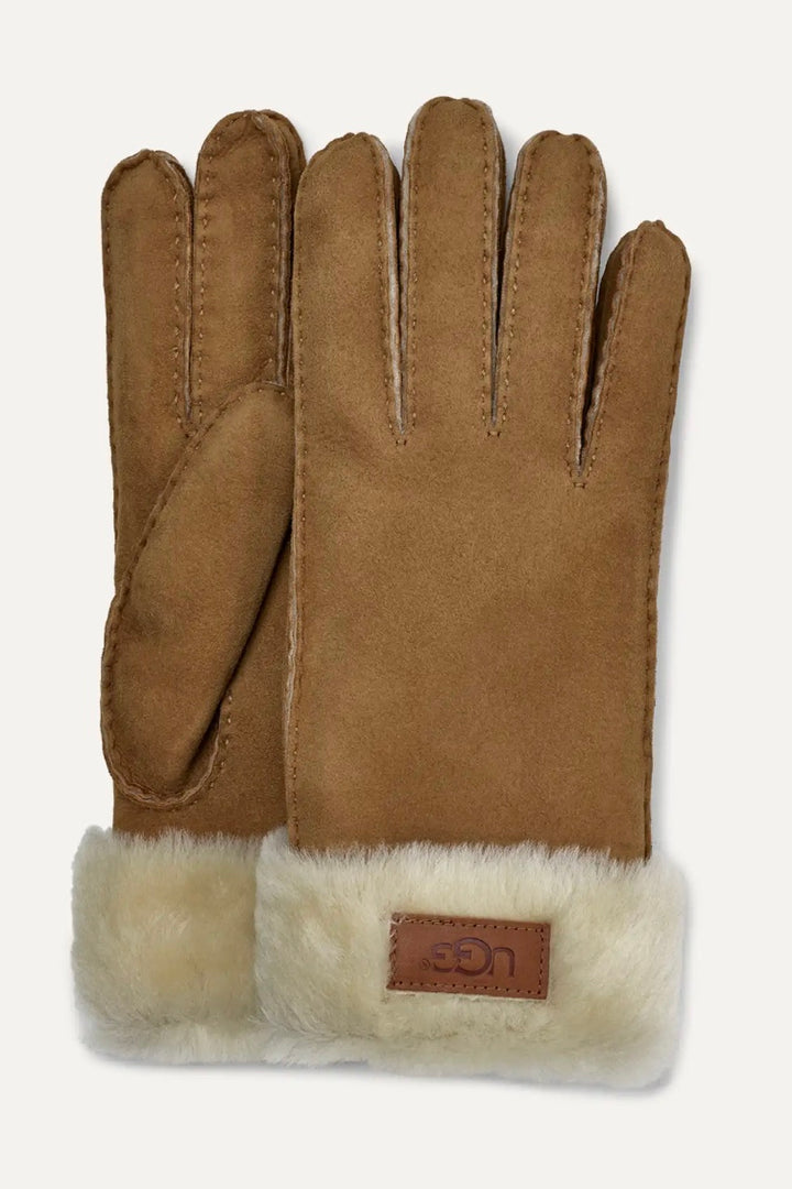 Turn Cuff Glove Chestnut