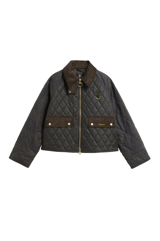 Traditional Quilt Spey Jacket Olive