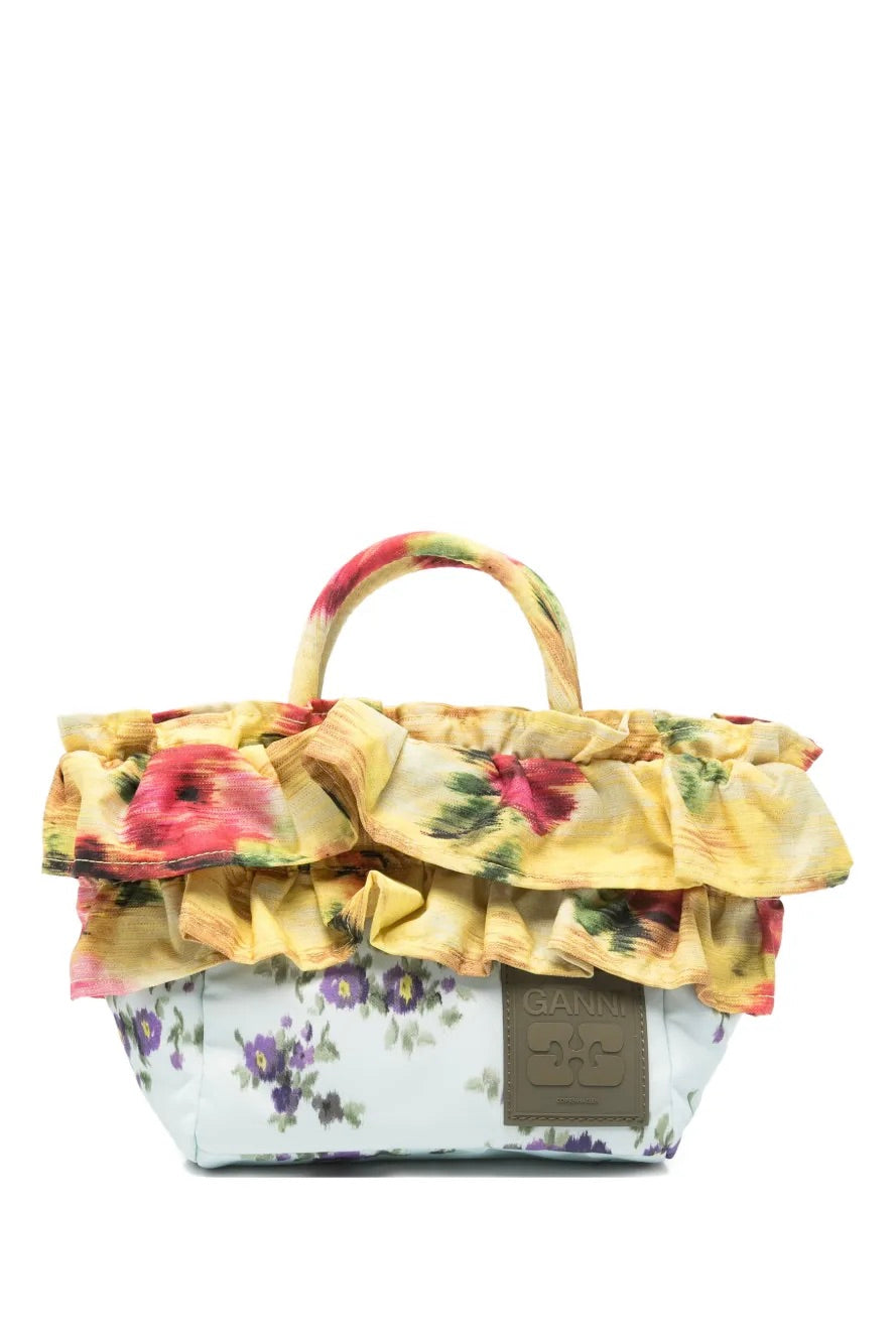 Mini Shopper Ruffle Print