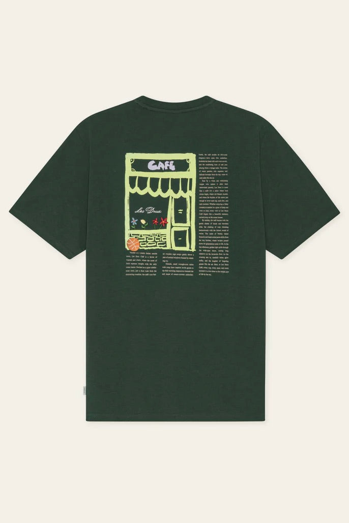 Café T-Shirt Pine Green