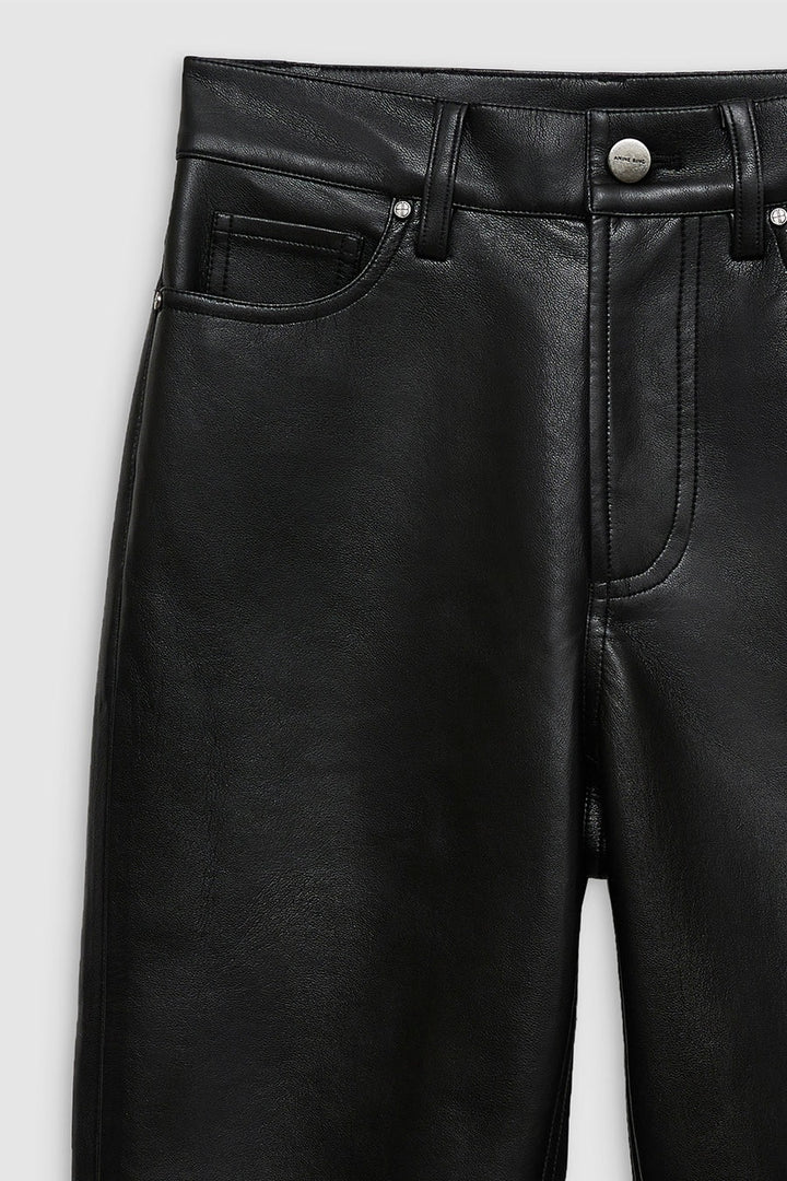 Bruno Pant Black Recycled Leather