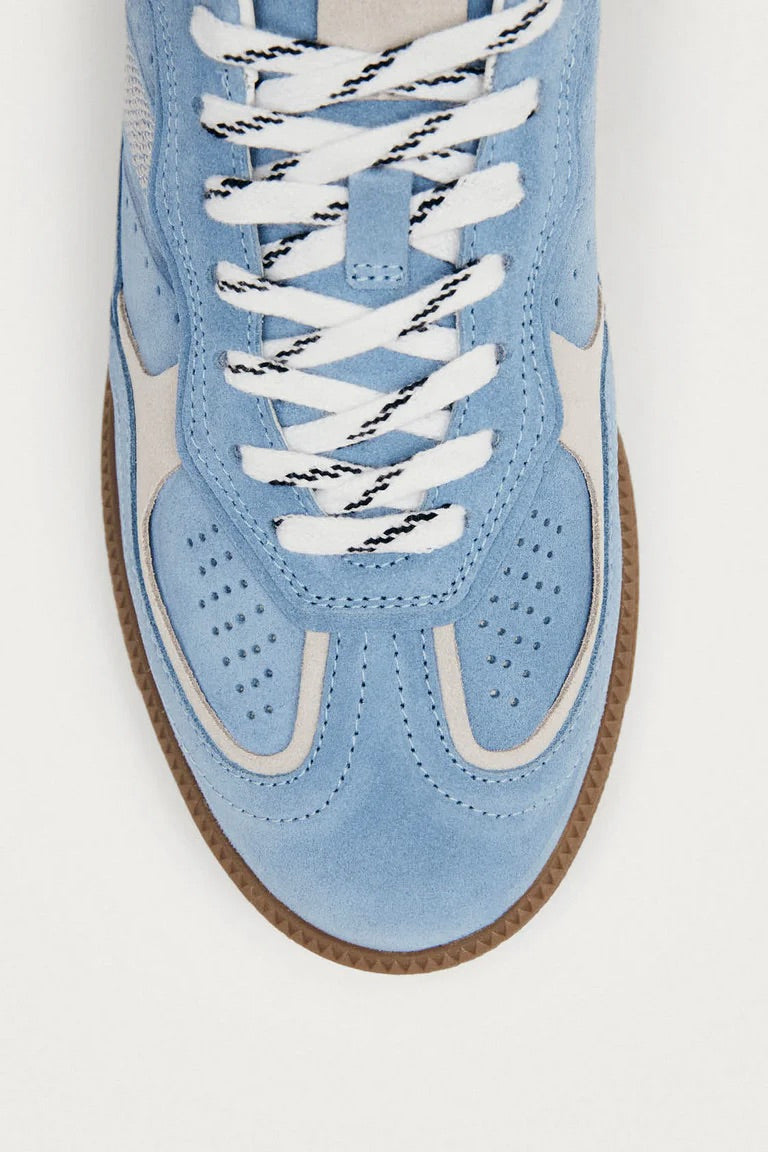 Tb.490 Rife Cornflower Blue Cream Leather Sneakers
