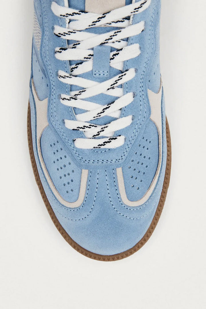 Tb.490 Rife Cornflower Blue Cream Leather Sneakers