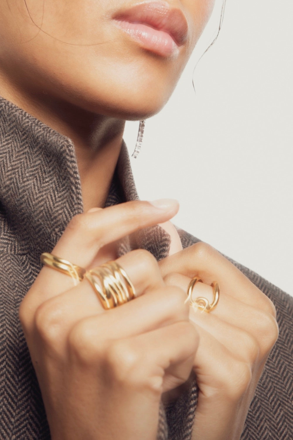 CAMILLA PIHL JEWELRY The Flow Ring - Dale