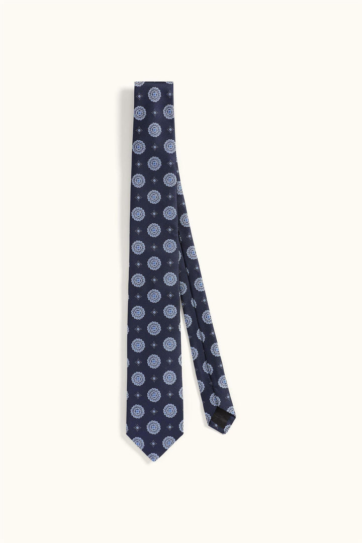 Silk Tie Dark Blue