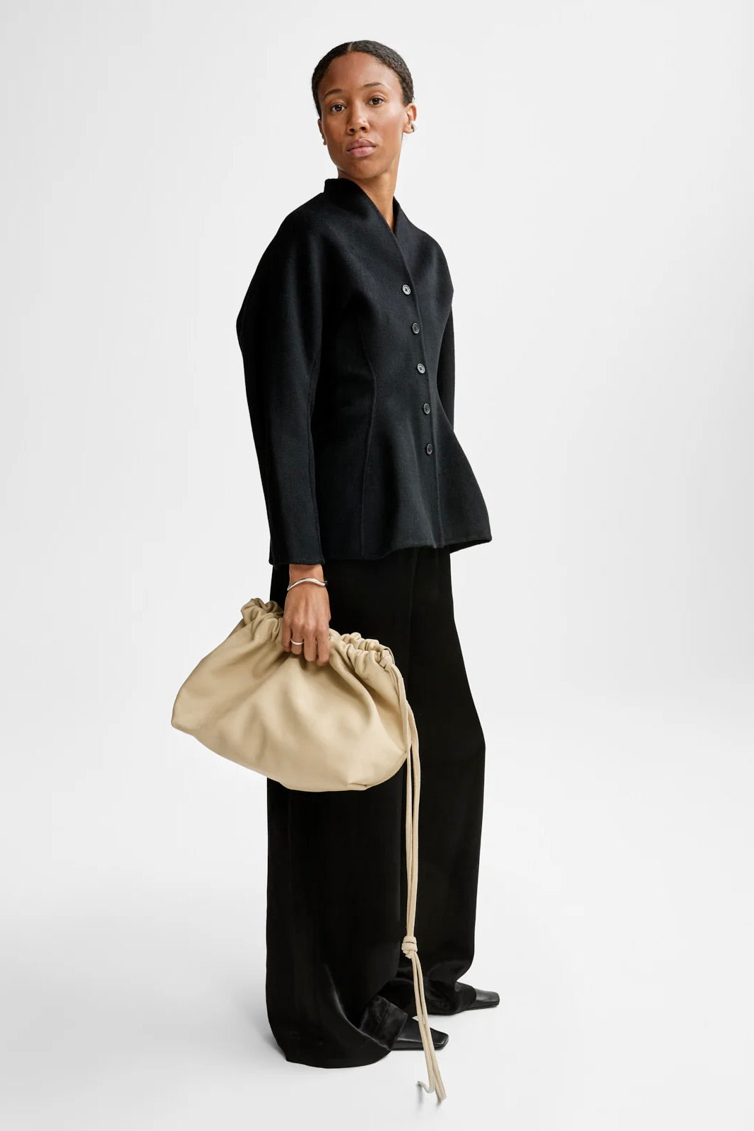 Nadina Wool Jacket Black
