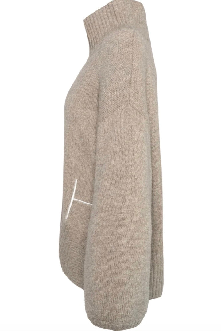 Gianna Sweater Light Brown Melange