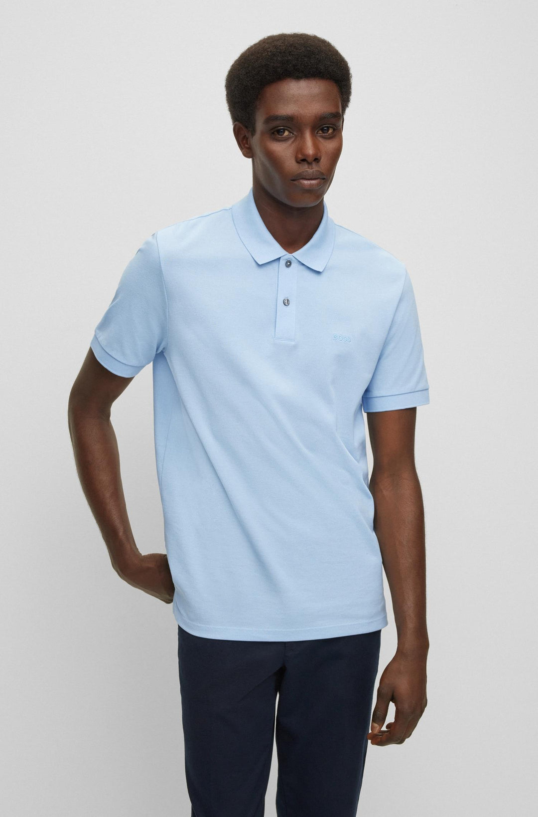 Pallas Pique Light Pastel Blue