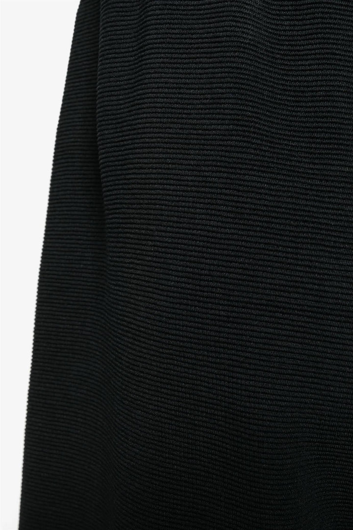 Rib Shorts Black