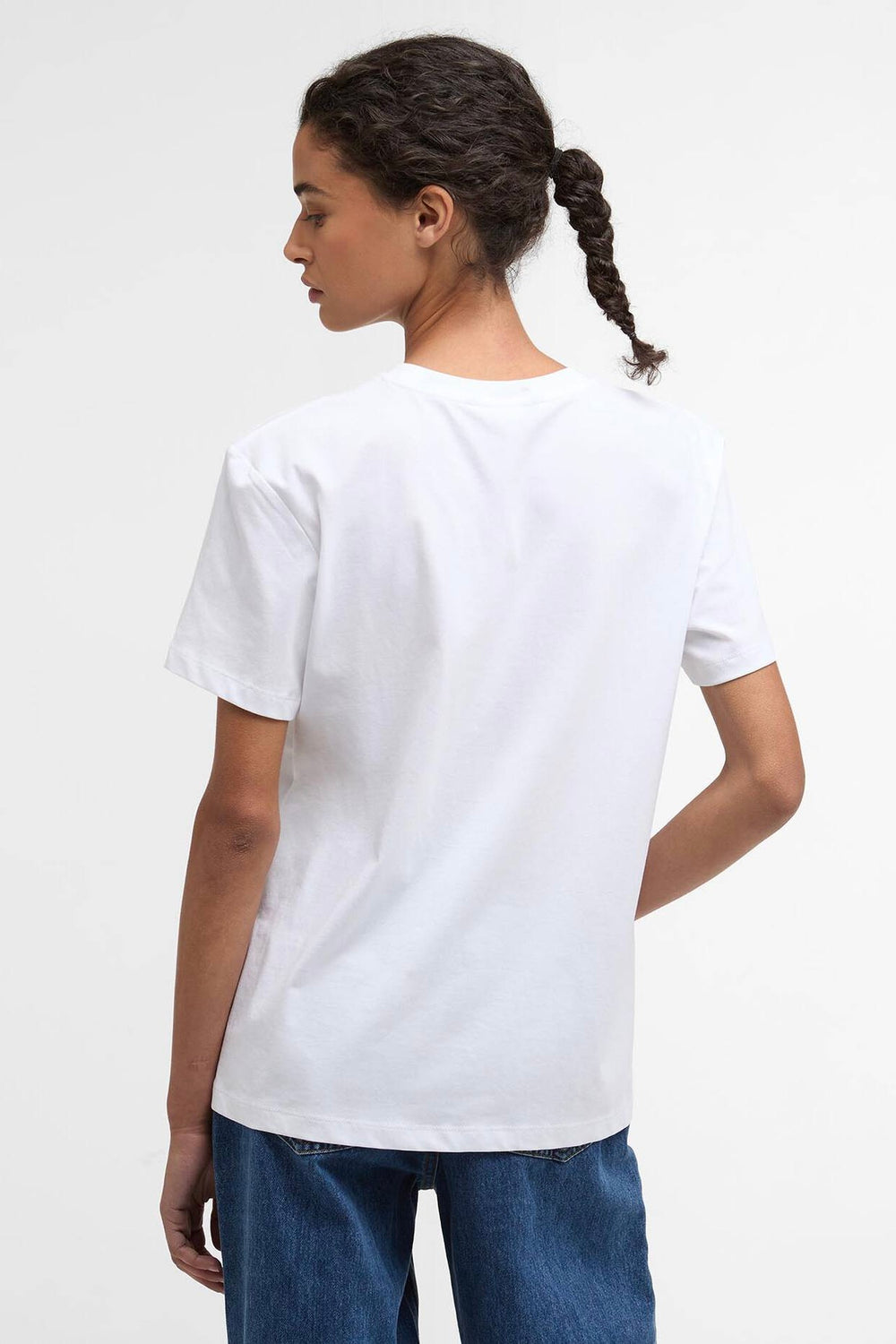 BARBOUR Bedale Graphic T-Shirt White - Dale
