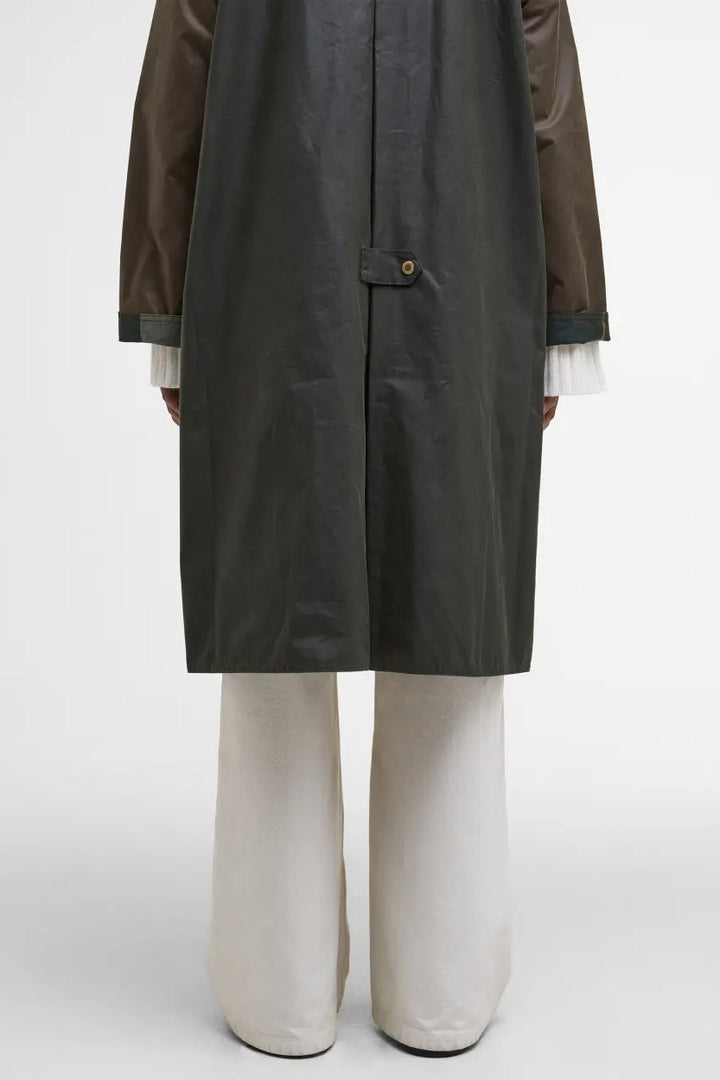 Barbour Evette Wax Jacket Ancient Olive