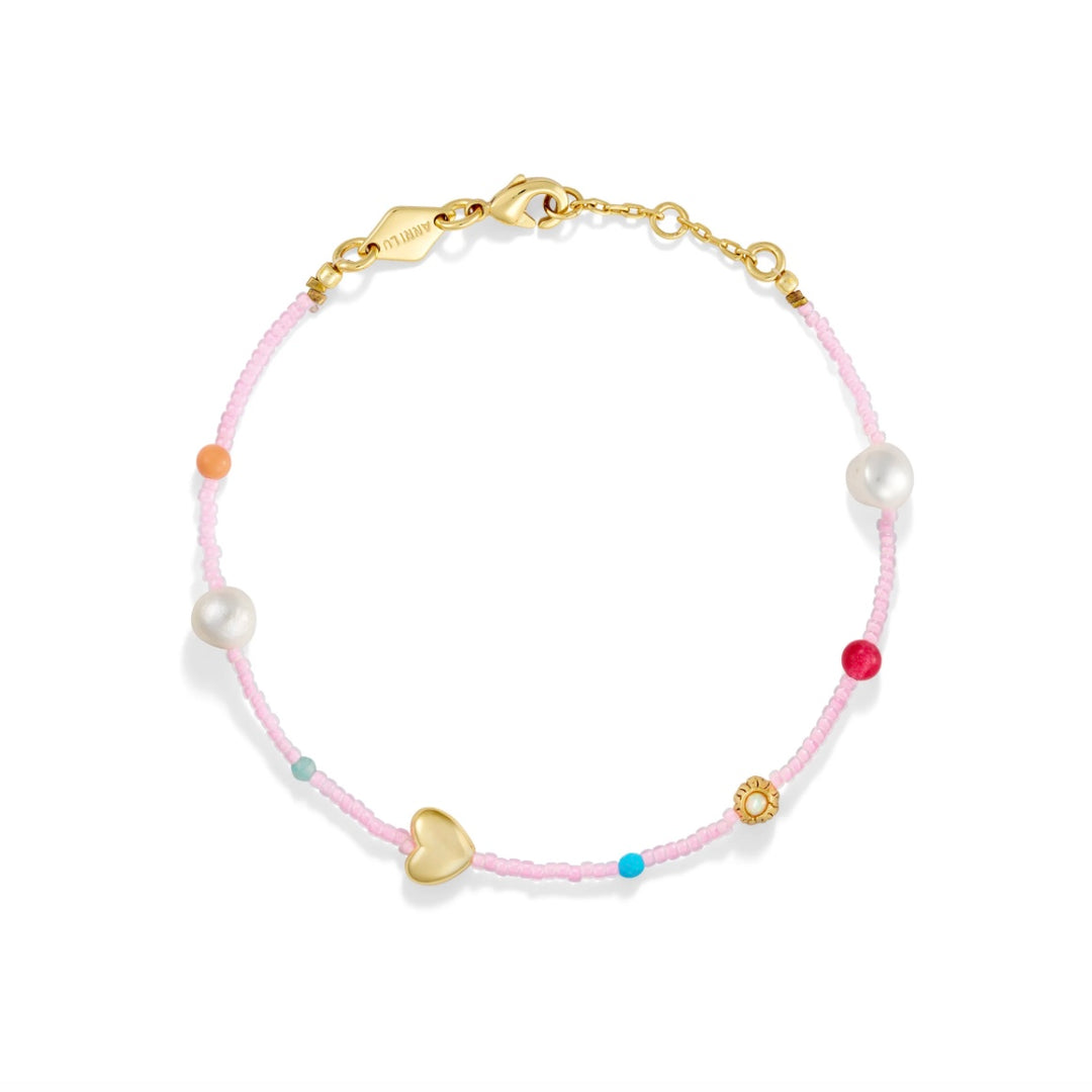 ANNI LU Oh So Fine Bracelet Sweet Pink - Dale