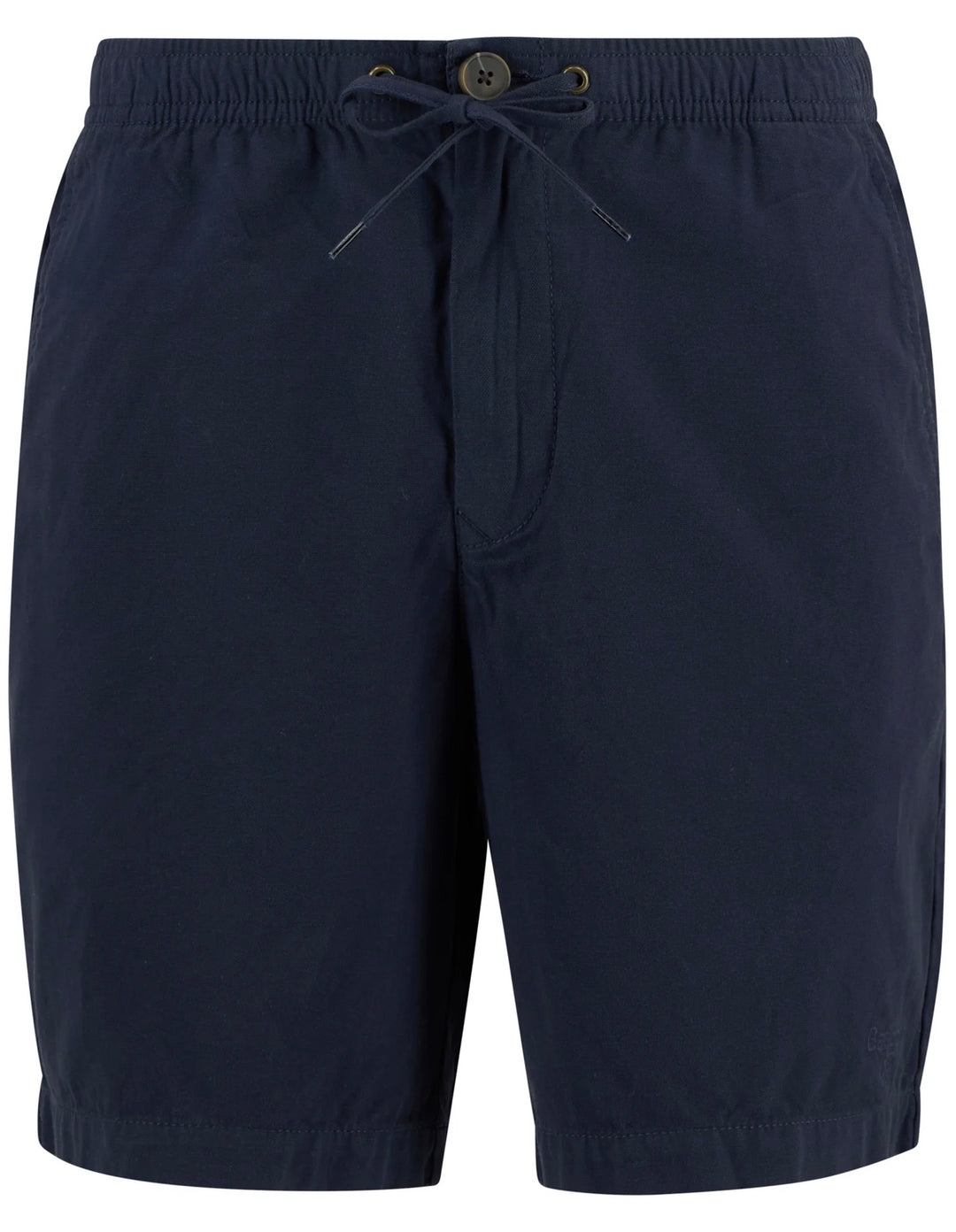Washed Oxford Relaxed Shorts Navy