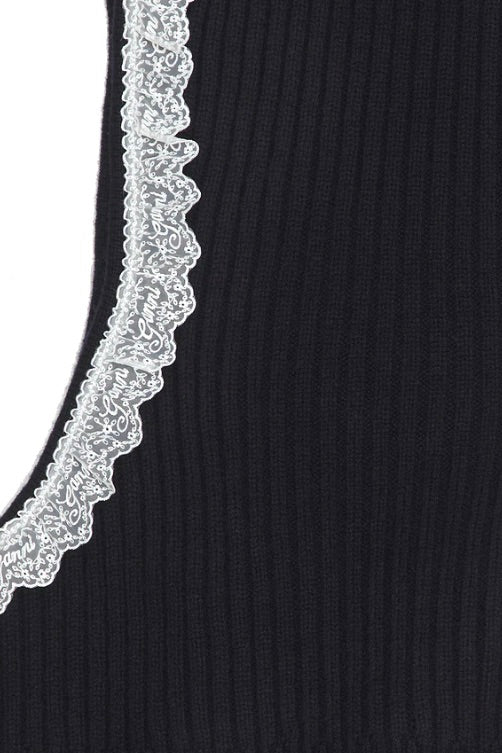 Compact Wool Balaclava Lace Sky Captain