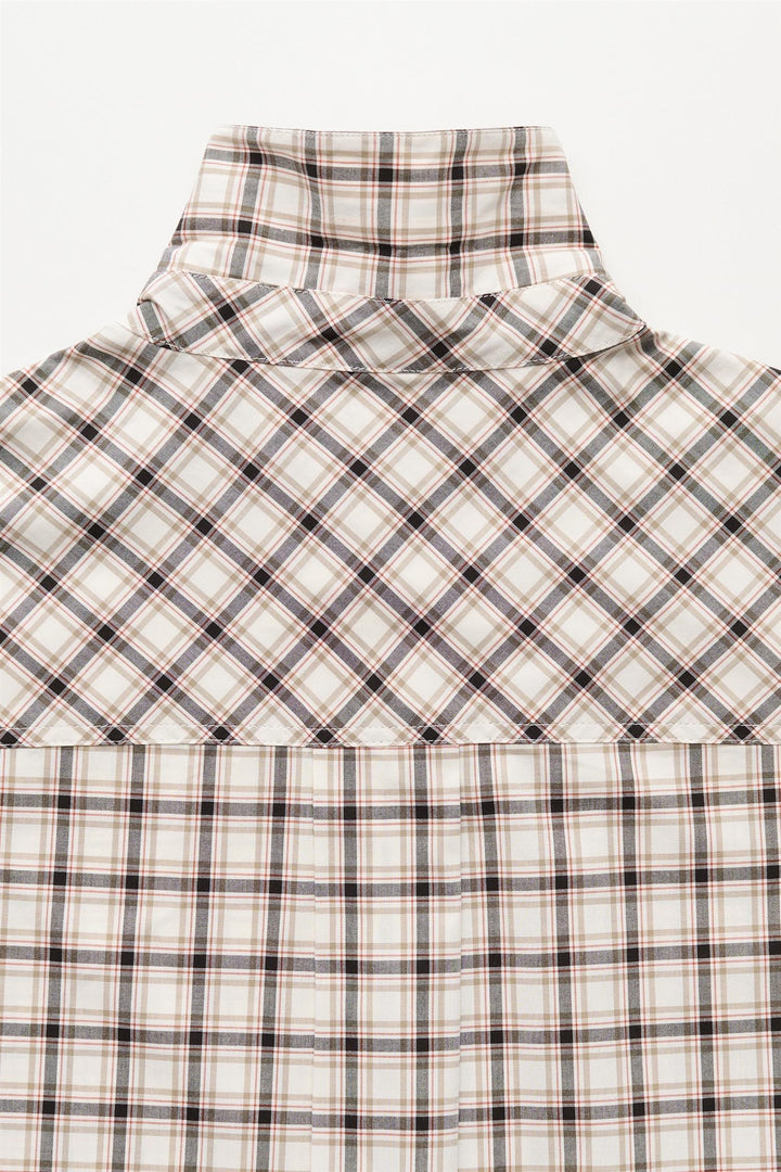 AIAYU Camal Shirt Check - Dale