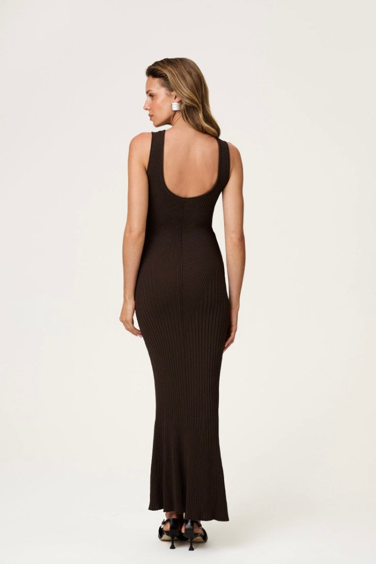 Ravenna Dress Brown