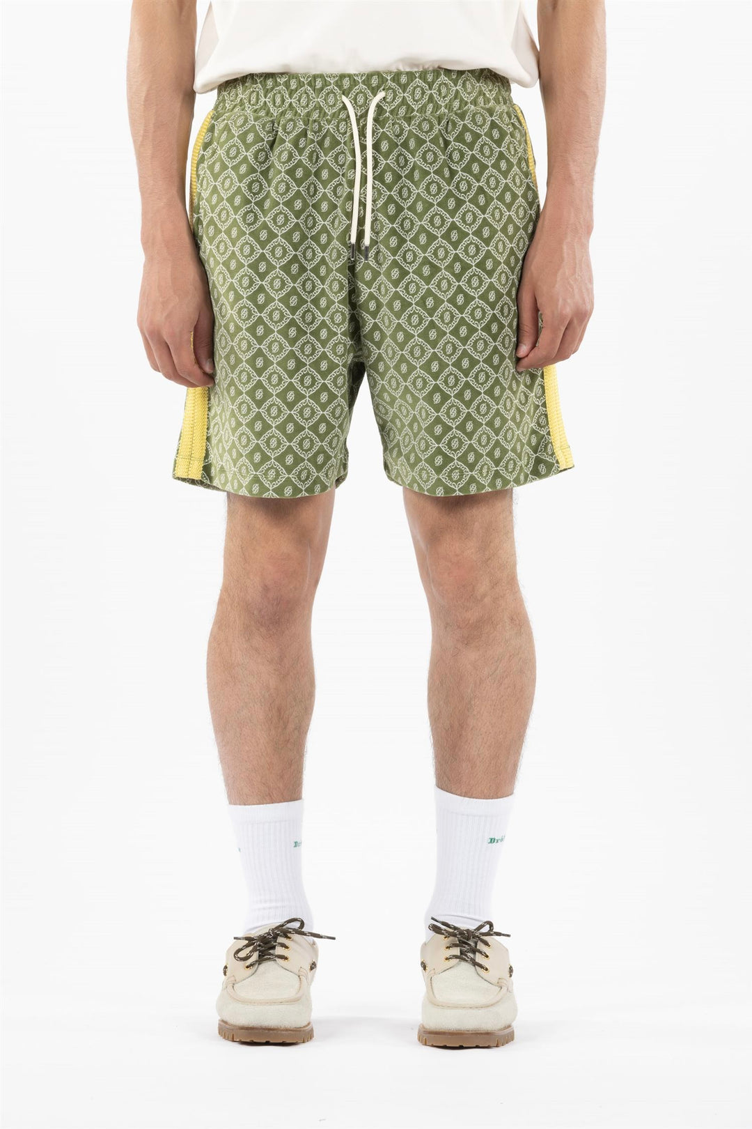 Drôle de Monsieur - Le Short Monogramme Green - Dale