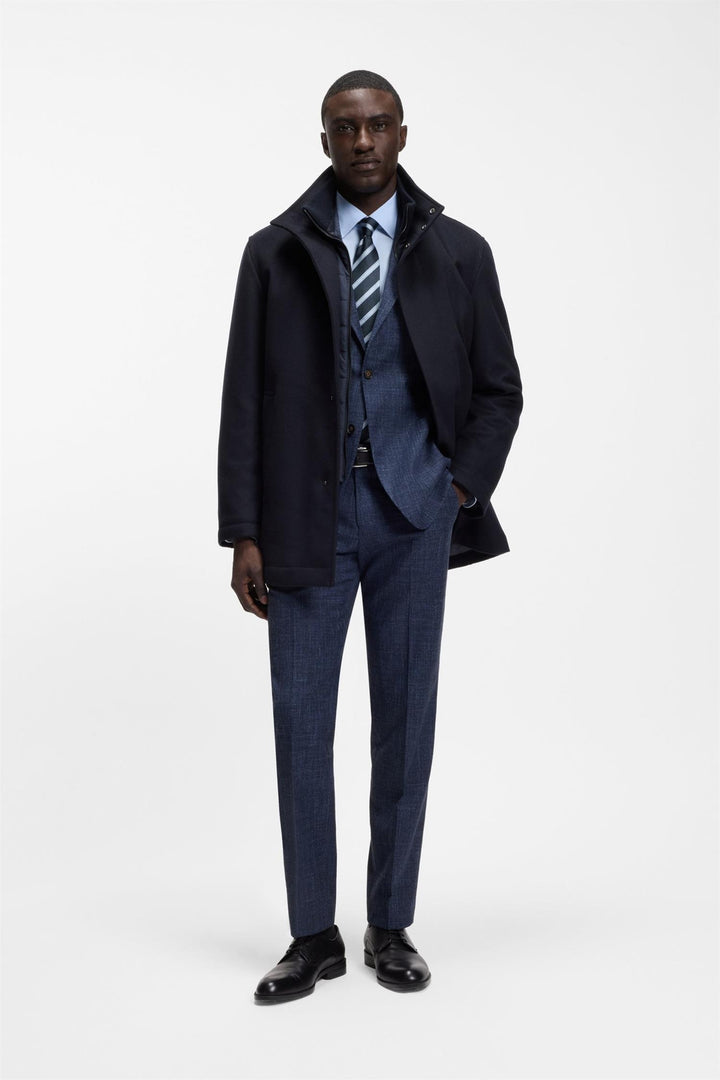H-Coxtan-Bib-264 Coat Dark Blue