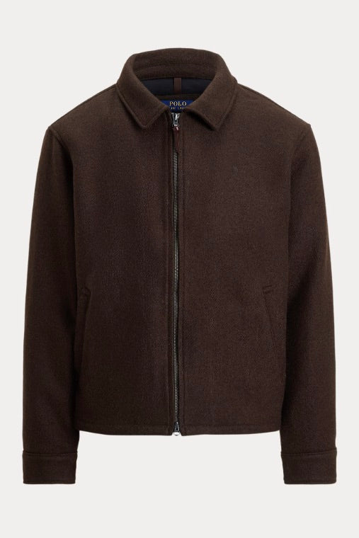 The Langdon Wool Jacket Circuit Brown