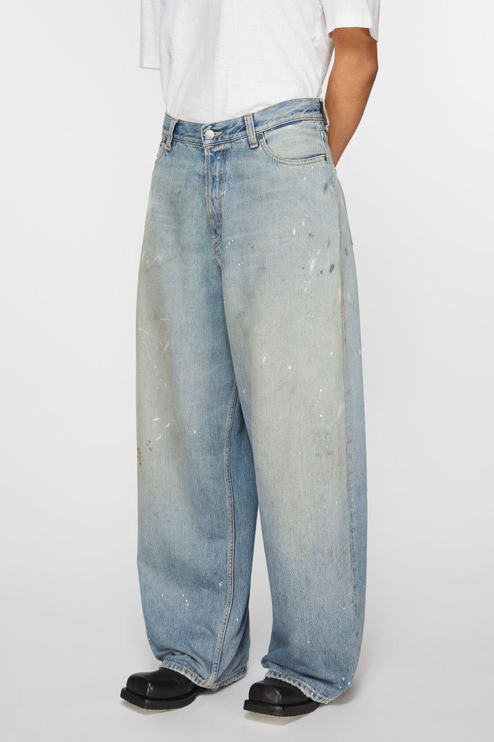 Super Baggy Fit Jeans 2023 Mid Blue