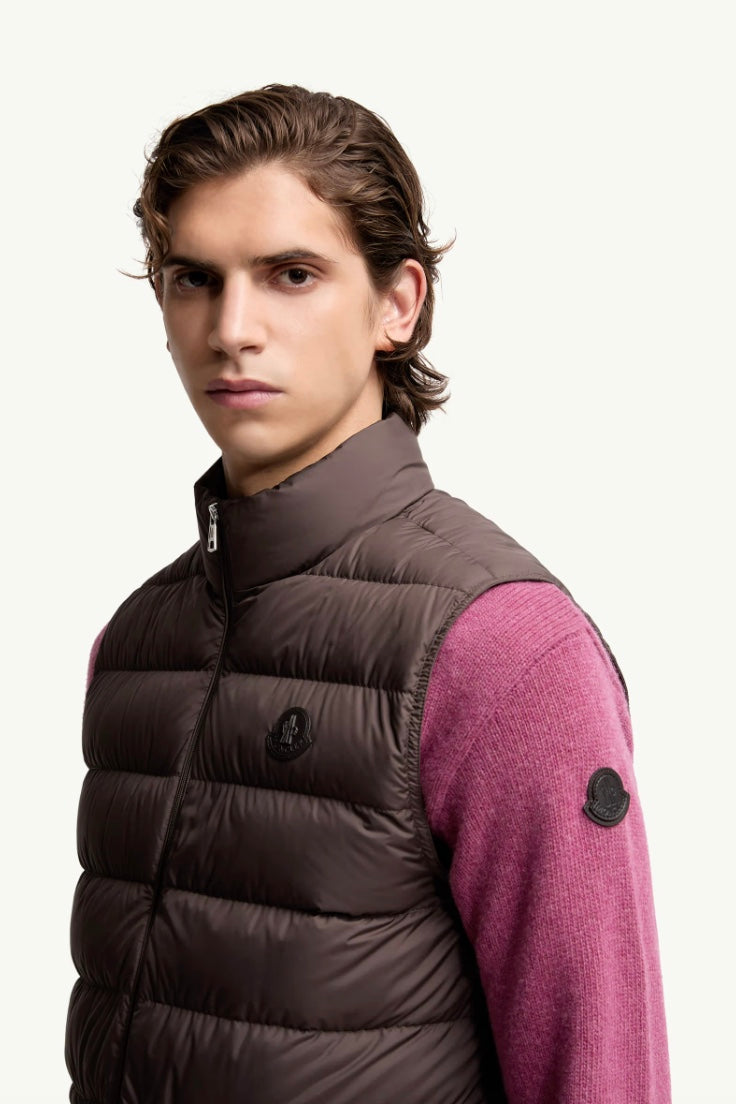 Treompan Down Vest Brown