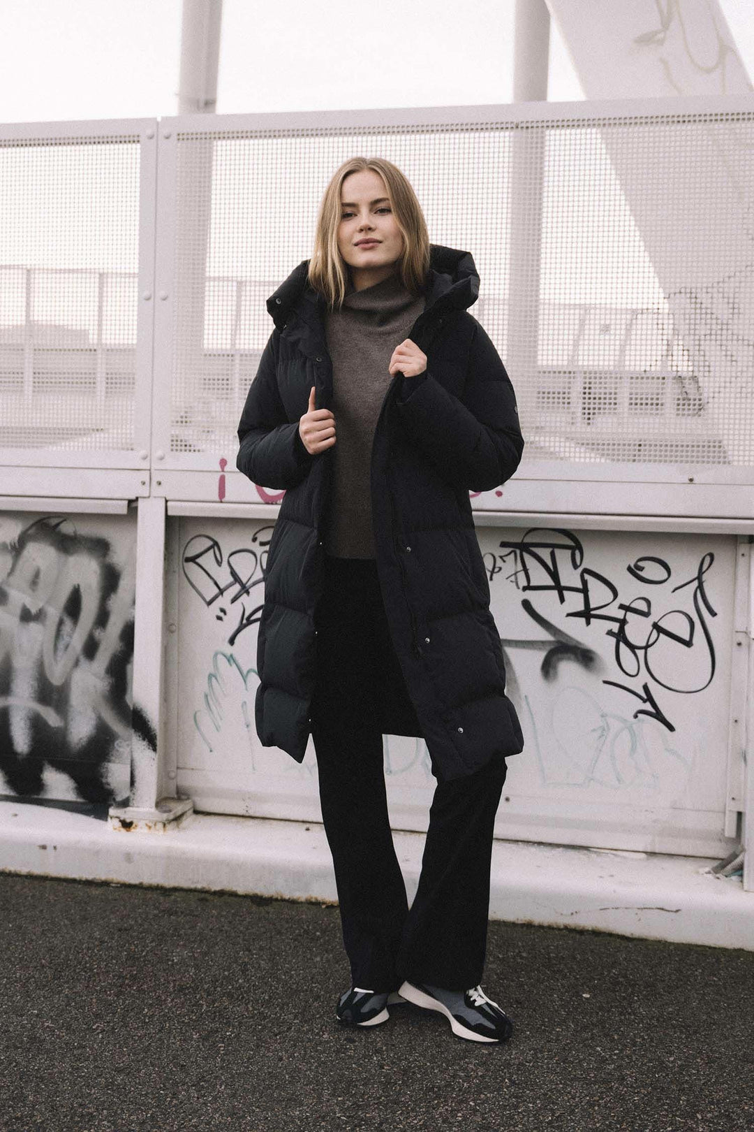 Swell III Down Coat Onyx