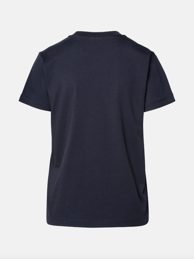 SS EMBROIDERED LOGO  T-SHIRT - DARK BLUE