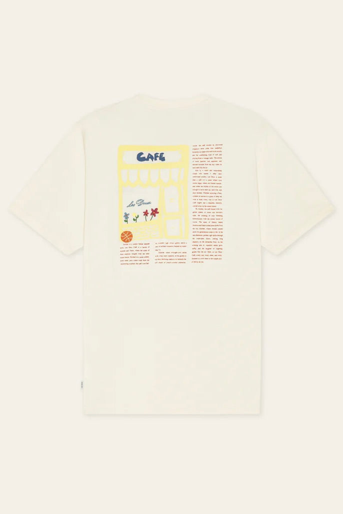 Café T-Shirt Light Ivory