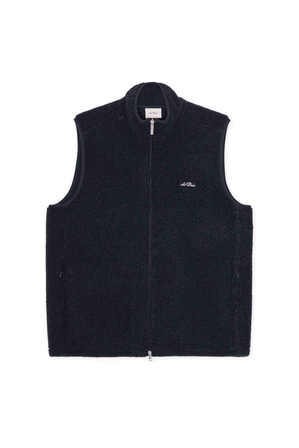 Patch Teddy Vest Dark Navy