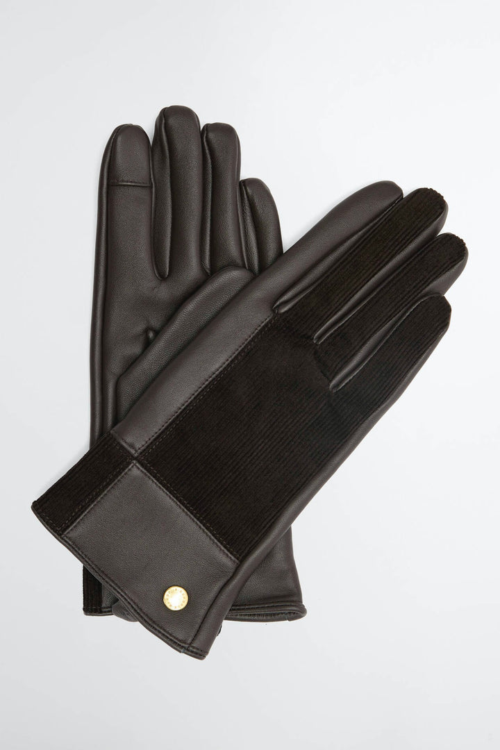 Barbour Dunswell Gloves Brown