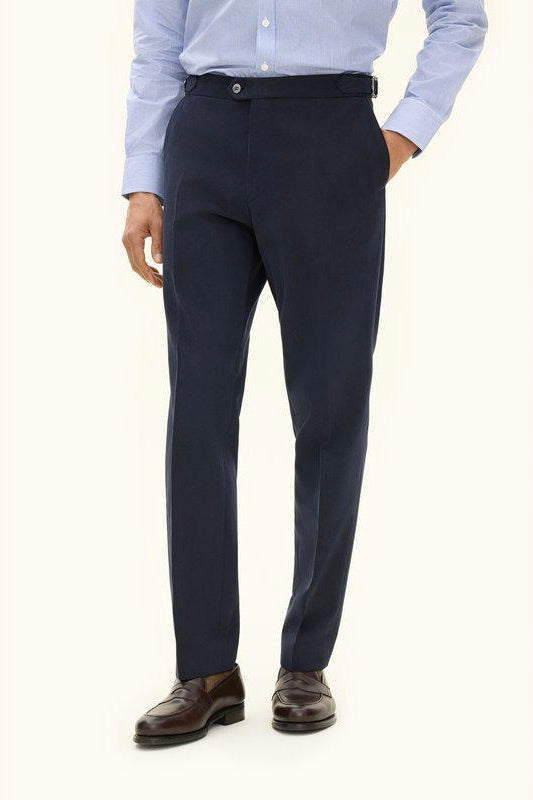 Dandy Side Adjuster Trousers Navy