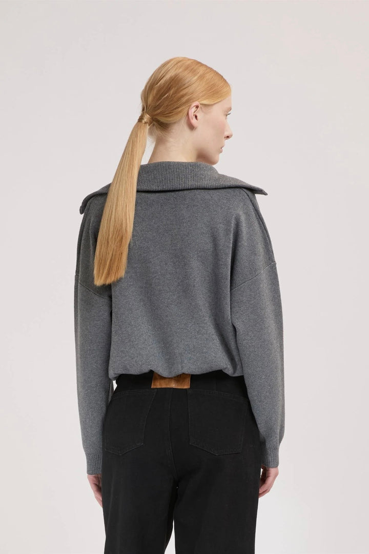Maglia Grigio Long Sleeve Sweater
