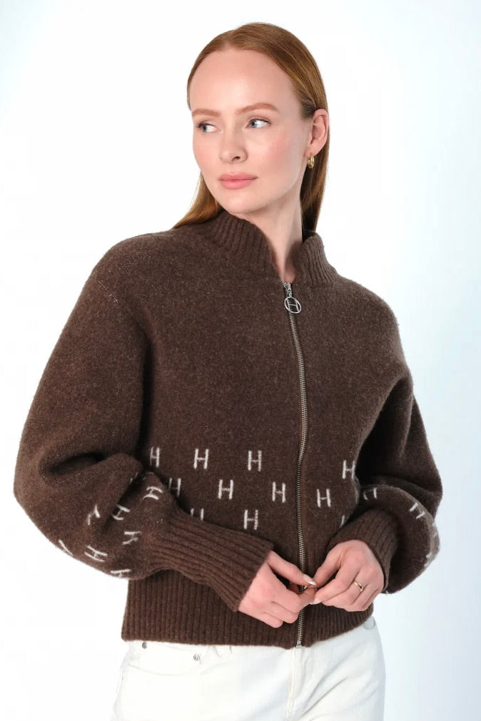 Martha Short Jacket Dark Earth