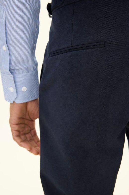 Dandy Side Adjuster Trousers Navy