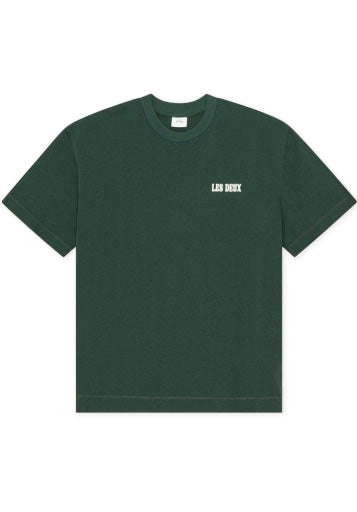 Woods Heavyweight T-Shirt Darkest Spruce Green
