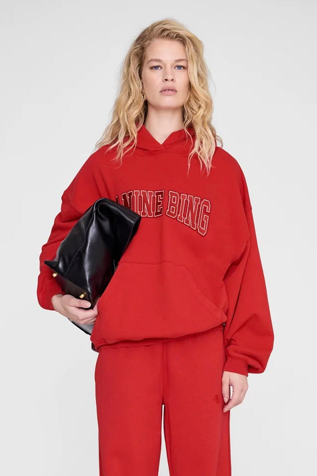 Harvey Sweatshirt Tango Red