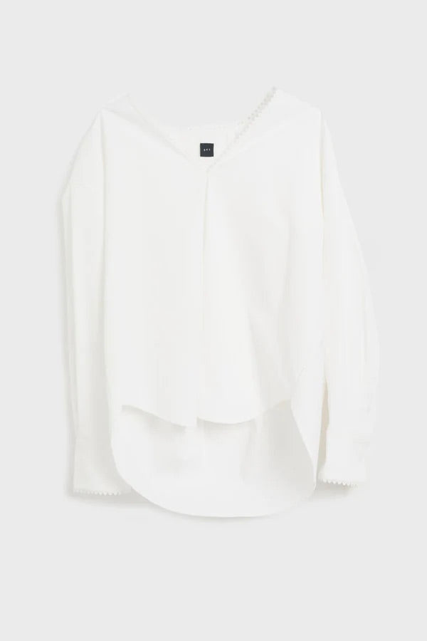 Hima Poplin Shirt White