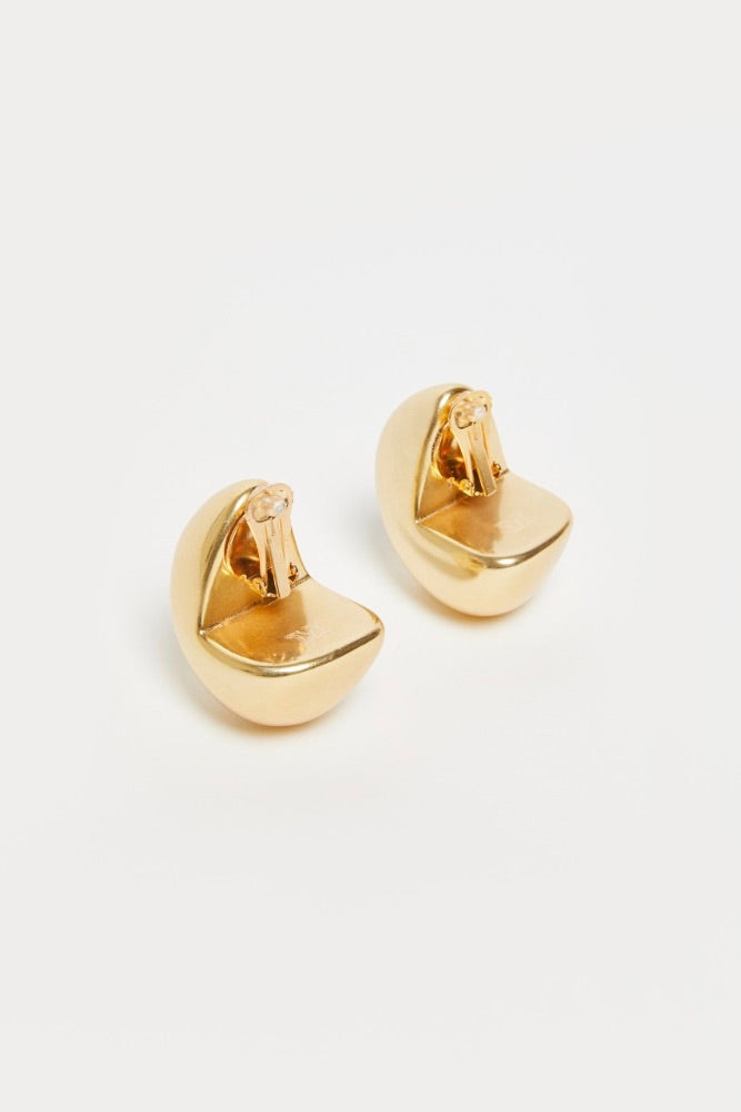 Fedra Logo Lobe Earrings