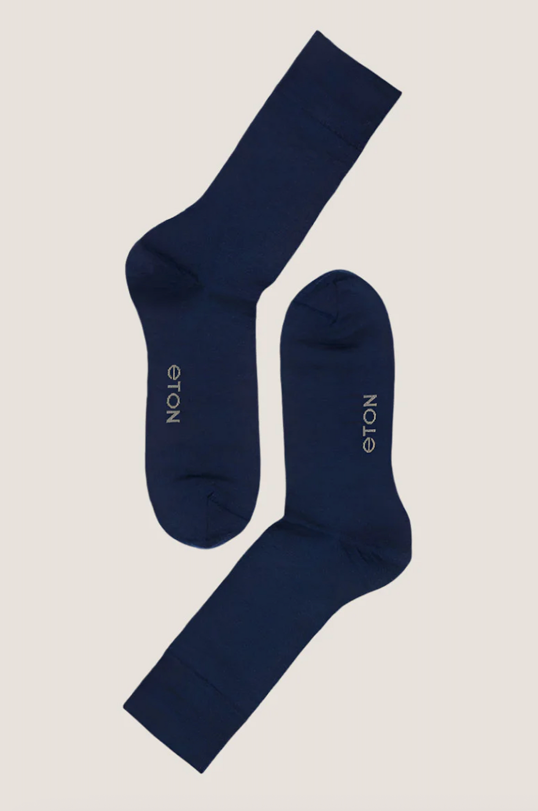 ETON Fine Wool Plain Navy Blue 41-45 - Dale