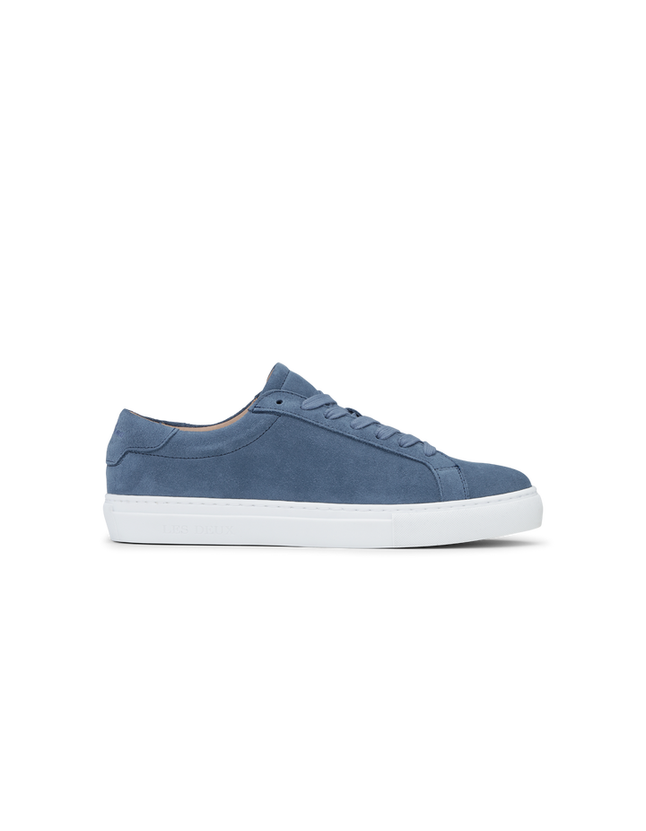 LES DEUX Theodor Suede Sneaker Dark Denim Blue - Dale