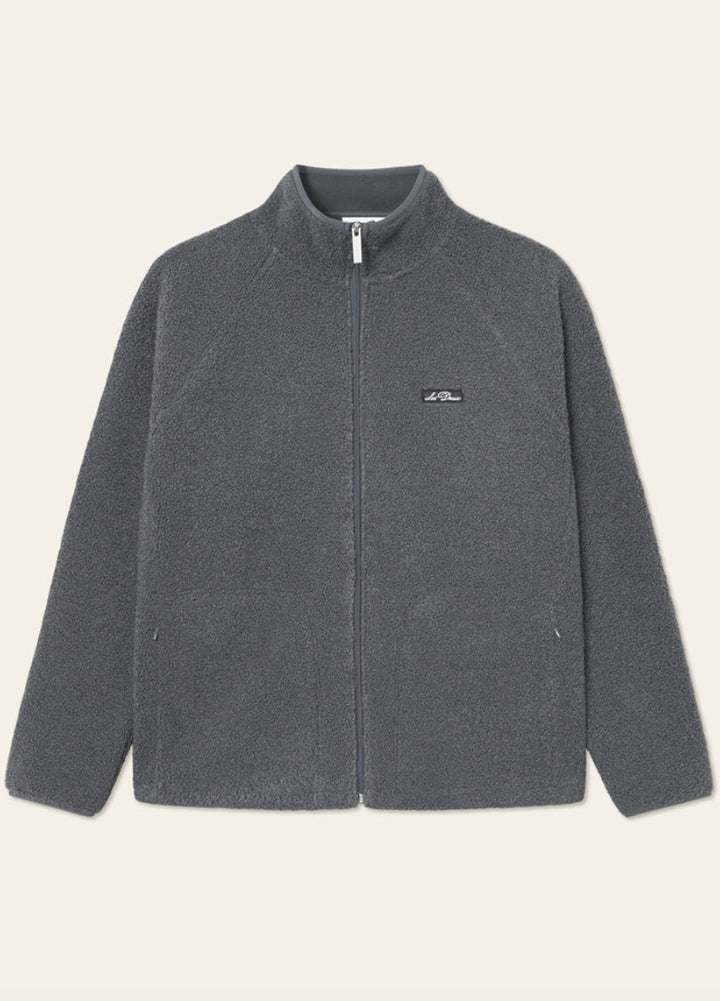 LES DEUX Creed Teddy Jacket Asphalt - Dale