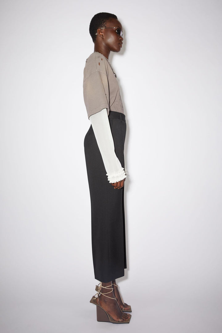 TAILORED TROUSERS - BLACK