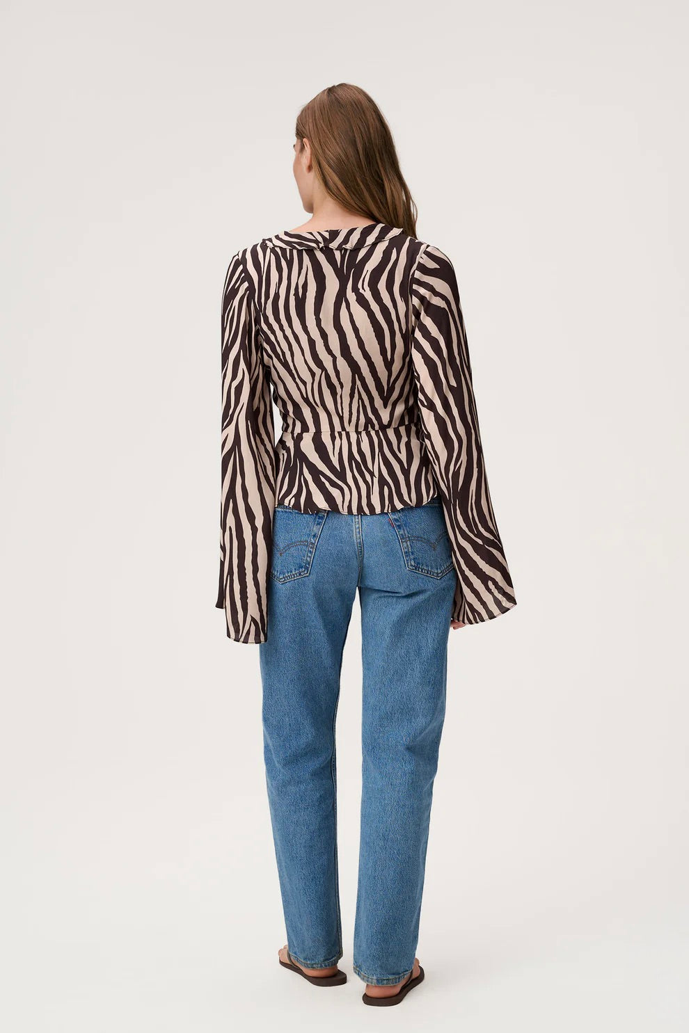 Catania Top Brown Zebra